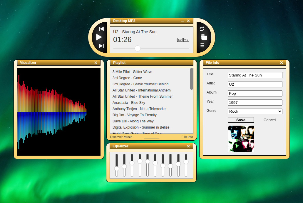 Desktop MP3 using Electron